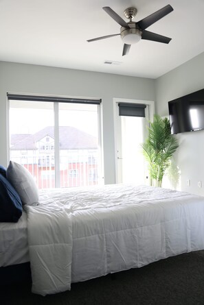 2 quartos, ferros/tábuas de passar roupa, Wi-Fi, roupa de cama