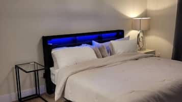 3 bedrooms, iron/ironing board, free WiFi