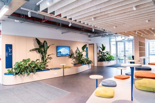 Sitzecke in der Lobby