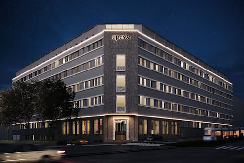 Fassade der Unterkunft