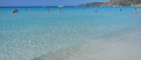Una spiaggia nelle vicinanze