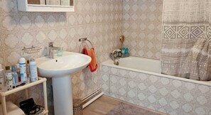 Hair dryer, towels, soap, shampoo - Maison de Campagne (23460 saint yrieix la montagne)