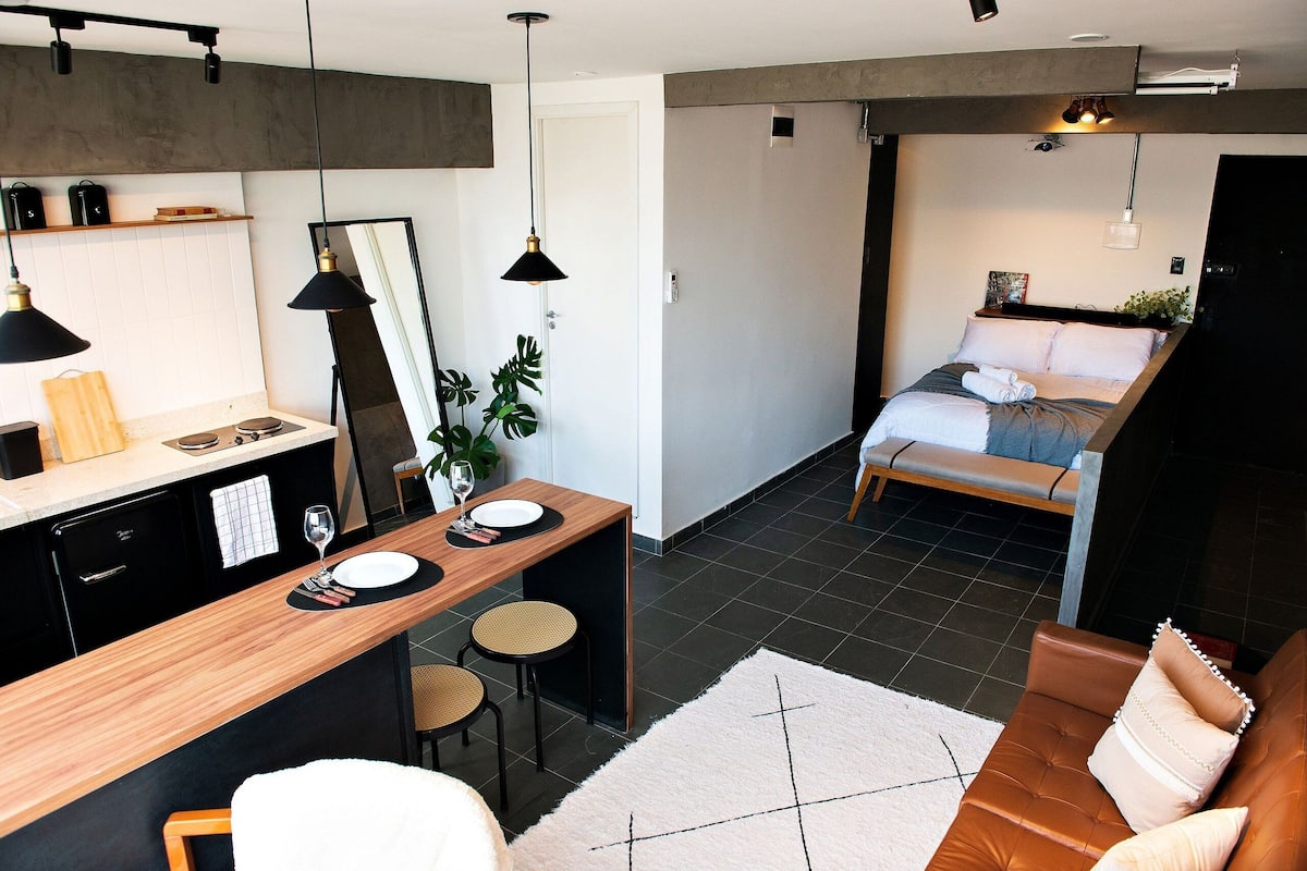 Studio | 1 Schlafzimmer, Verdunkelungsvorhänge, kostenloses WLAN