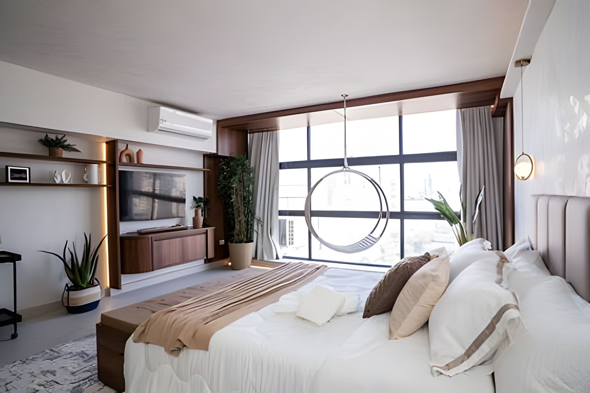 Apartamento elite | 1 quarto, escrivaninha, cortinas blackout, Wi-Fi de cortesia