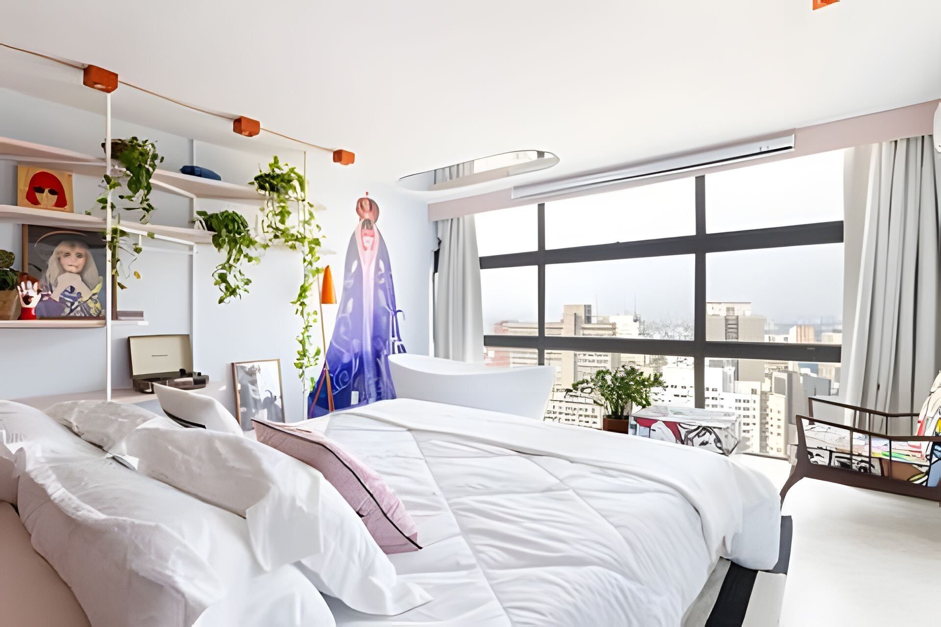 1 bedroom, desk, blackout curtains, free WiFi