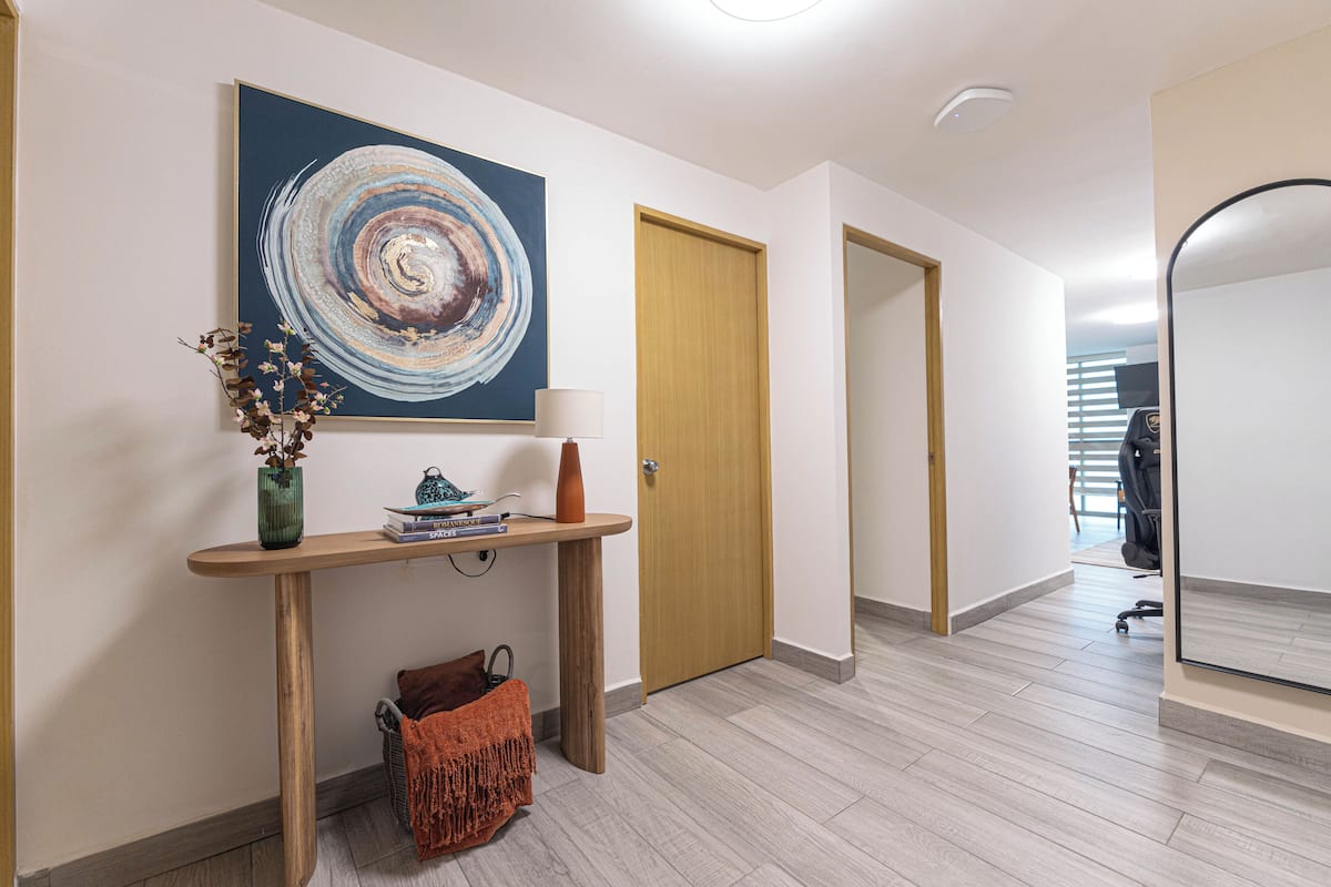 In-room safe, desk, laptop workspace, blackout drapes