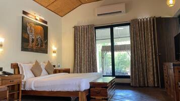 Ferienhaus (Private sit-out) | 1 Schlafzimmer, schallisolierte Zimmer, kostenloses WLAN, BettwÀsche