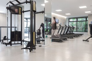 Fitness facility - Beach pool | Gym | Oasis in Brás (São Paulo)