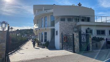 Fassade der Unterkunft