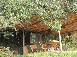 Terrace/patio - Eco-Cabañas Altozano Nimaima (Nimaima)