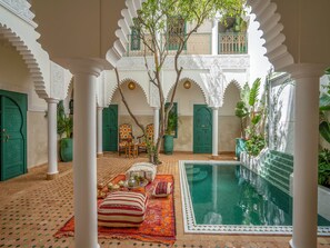 Outdoor pool - Riad Dada Messouda & spa (Marrakech)