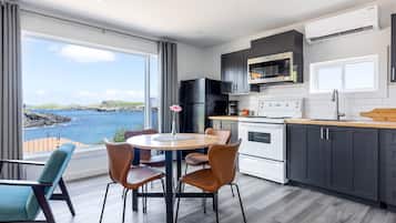 Cottage, Ocean View, Oceanfront | Private kitchen | Mini-fridge, microwave, paper towels