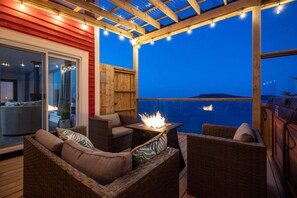 Villa, Ocean View, Oceanfront | Terrace/patio - Cliffs Edge Retreat (Tors Cove)
