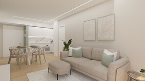 Living area - New family apartment with exclusive services and a beachfront pool. (Jesolo)