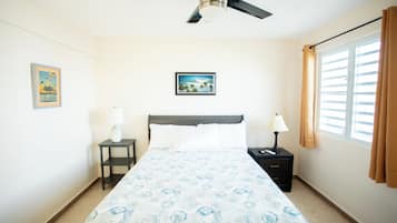 2 slaapkamers, een kluis op de kamer, een strijkplank/strijkijzer