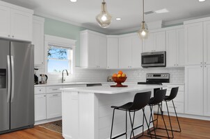 Casa, varias camas (Oystercatcher) | Cocina privada | Horno y tostadora