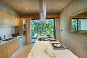 Fridge, microwave, oven, stovetop - GMB Tulum Boho Bliss: Ubicación Perfecta (Tulum)