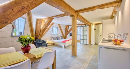 Moderne und Gemütliche Ferienwohnung in Einer Sanierten Mühle