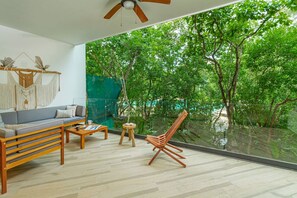 Terrace/patio - Amazing Pool Apartment 2rooms in Tulum (Tulum)