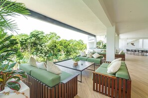 Outdoor dining - Disfruta Tulum con Comodidad Dpto 1 Habitación (Tulum)