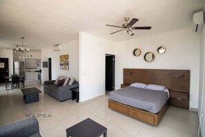 1 chambre, fer et planche à repasser, Wi-Fi, draps fournis