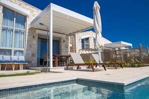 Front of property - ArtHill eco villas (Sithonia)