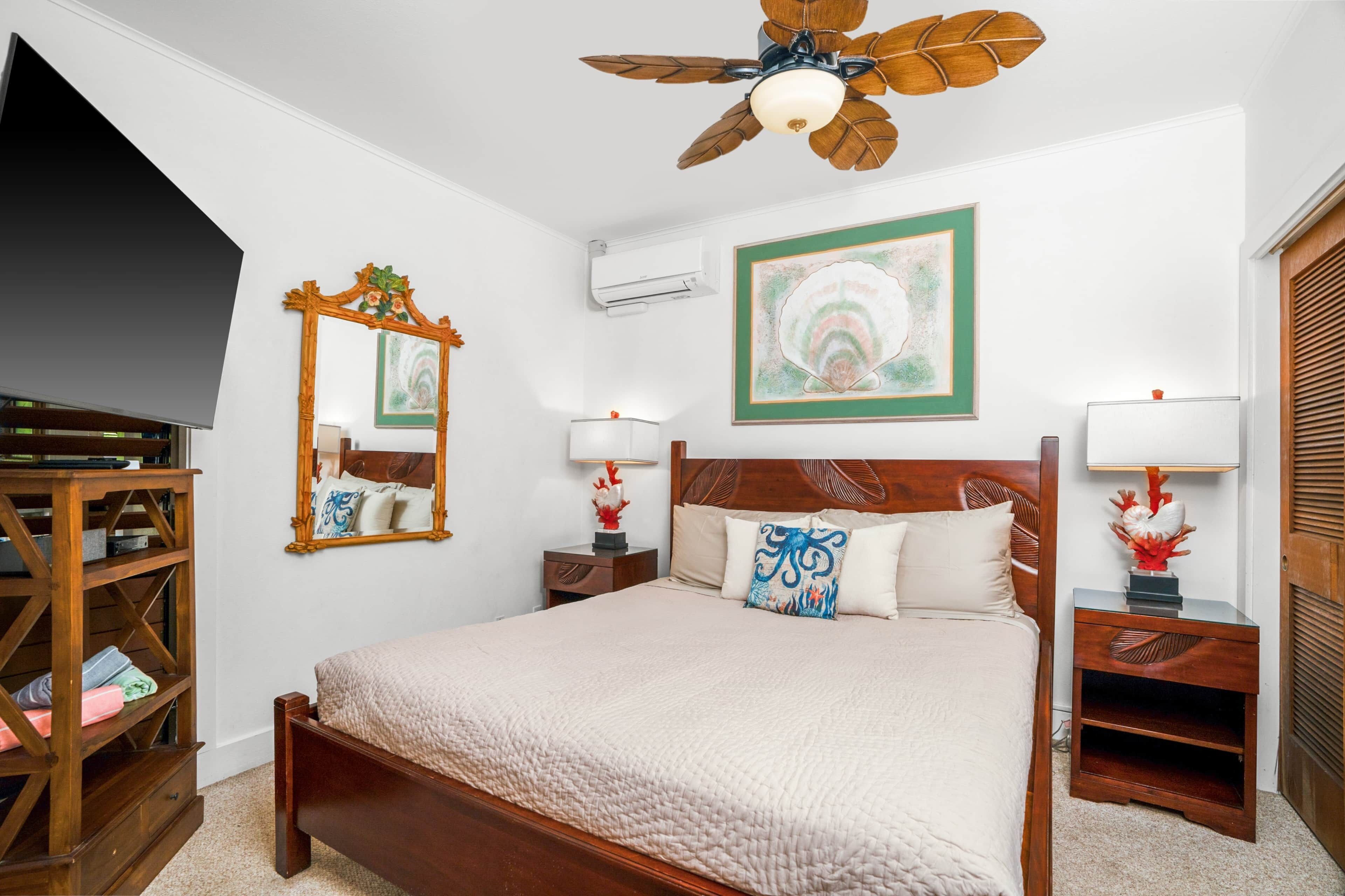 1 habitación, tabla de planchar con plancha, wifi gratis y ropa de cama 