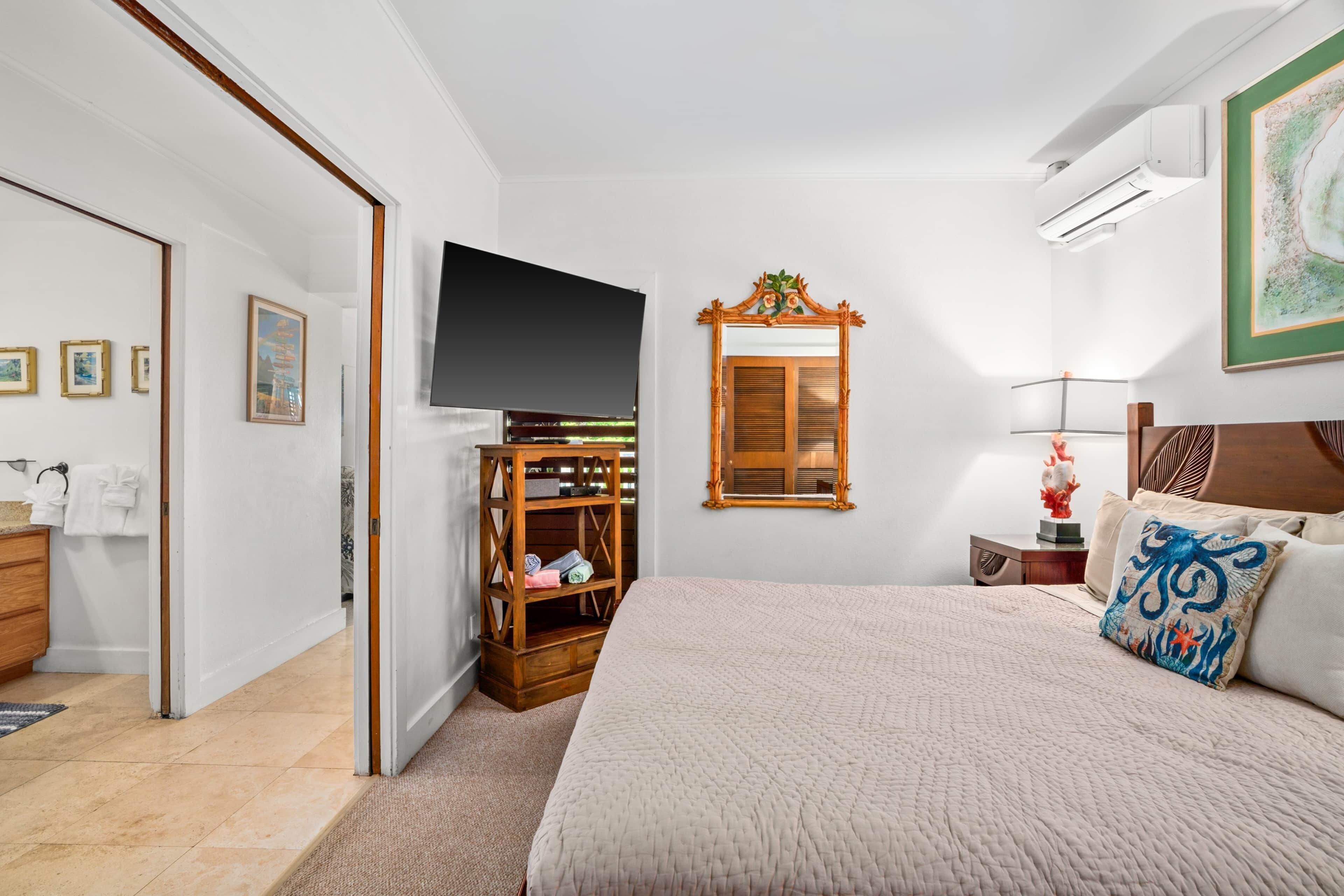 1 habitación, tabla de planchar con plancha, wifi gratis y ropa de cama 