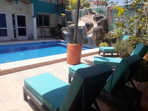 Beheizter Pool