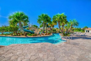 A heated pool - Champions Gate Oasis: Private Pool & Arcade Fun! by RedAwning (Davenport)