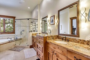 Shower, towels