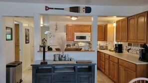 Fridge, microwave, oven, stovetop - Sunset Shores for a Reason (Burdett)