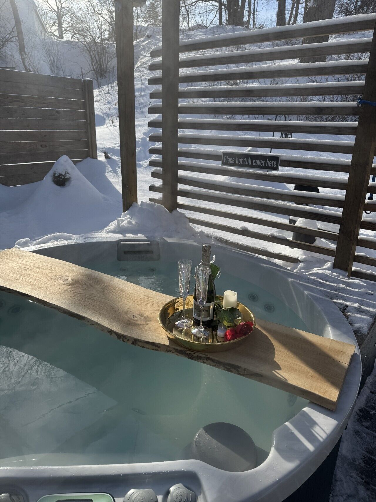 Baignoire à remous extérieure