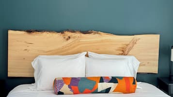 1 quarto, roupas de cama premium, camas com colchões pillow-top