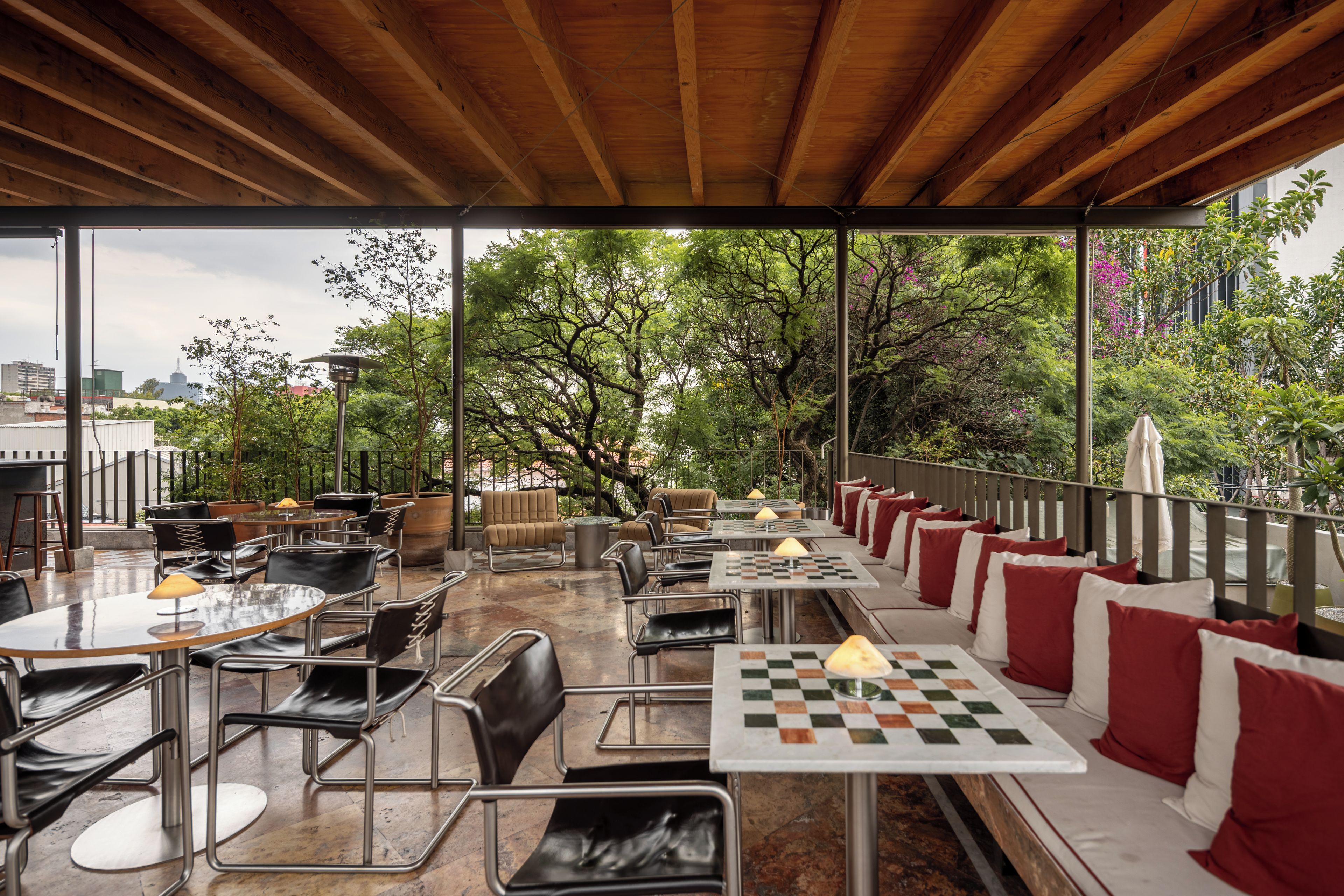 Rooftop terrace