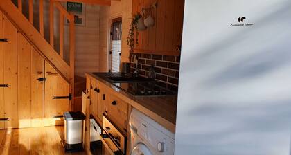 Chalet tiny house à Mimizan entre lac et océan