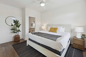 4 bedrooms, iron/ironing board, travel crib, WiFi