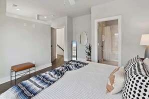 4 bedrooms, iron/ironing board, travel crib, WiFi