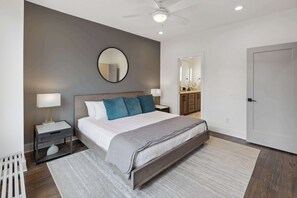 4 bedrooms, iron/ironing board, travel crib, WiFi