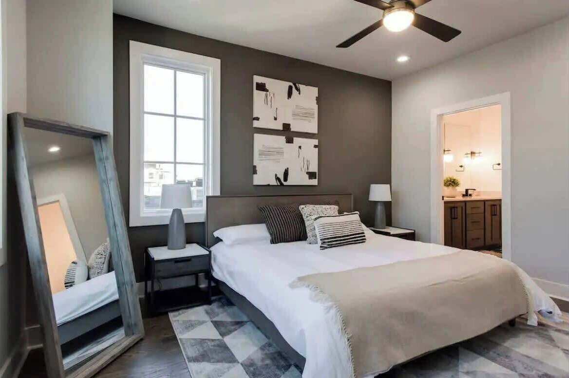 8 bedrooms, iron/ironing board, travel crib, WiFi