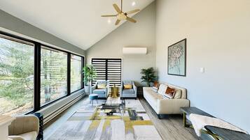 Smart TV, table football, books