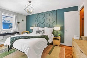 2 chambres, fer et planche à repasser, lit parapluie, Wi-Fi gratuit