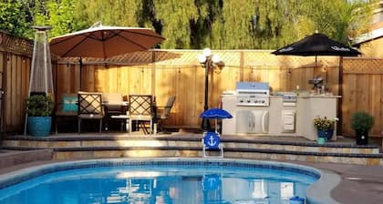 Cozy and spacious home with a private pool and easy access to parks and trails!