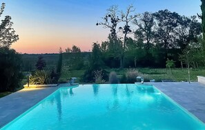 Opvarmet pool