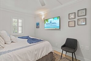 1 chambre, fer et planche à repasser, Wi-Fi, literie fournie