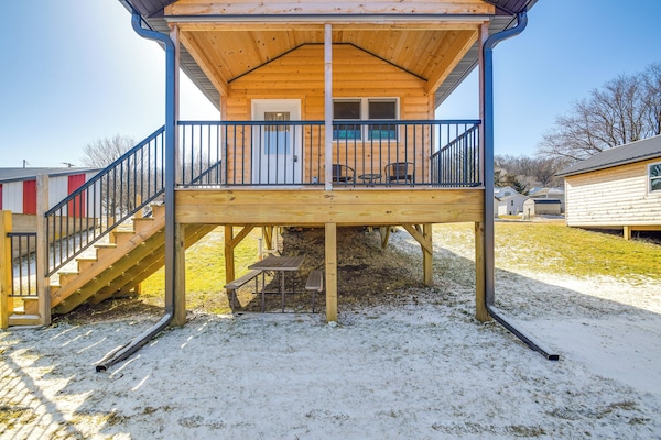 Property Exterior | Charcoal Grill (Charcoal Not Provided)