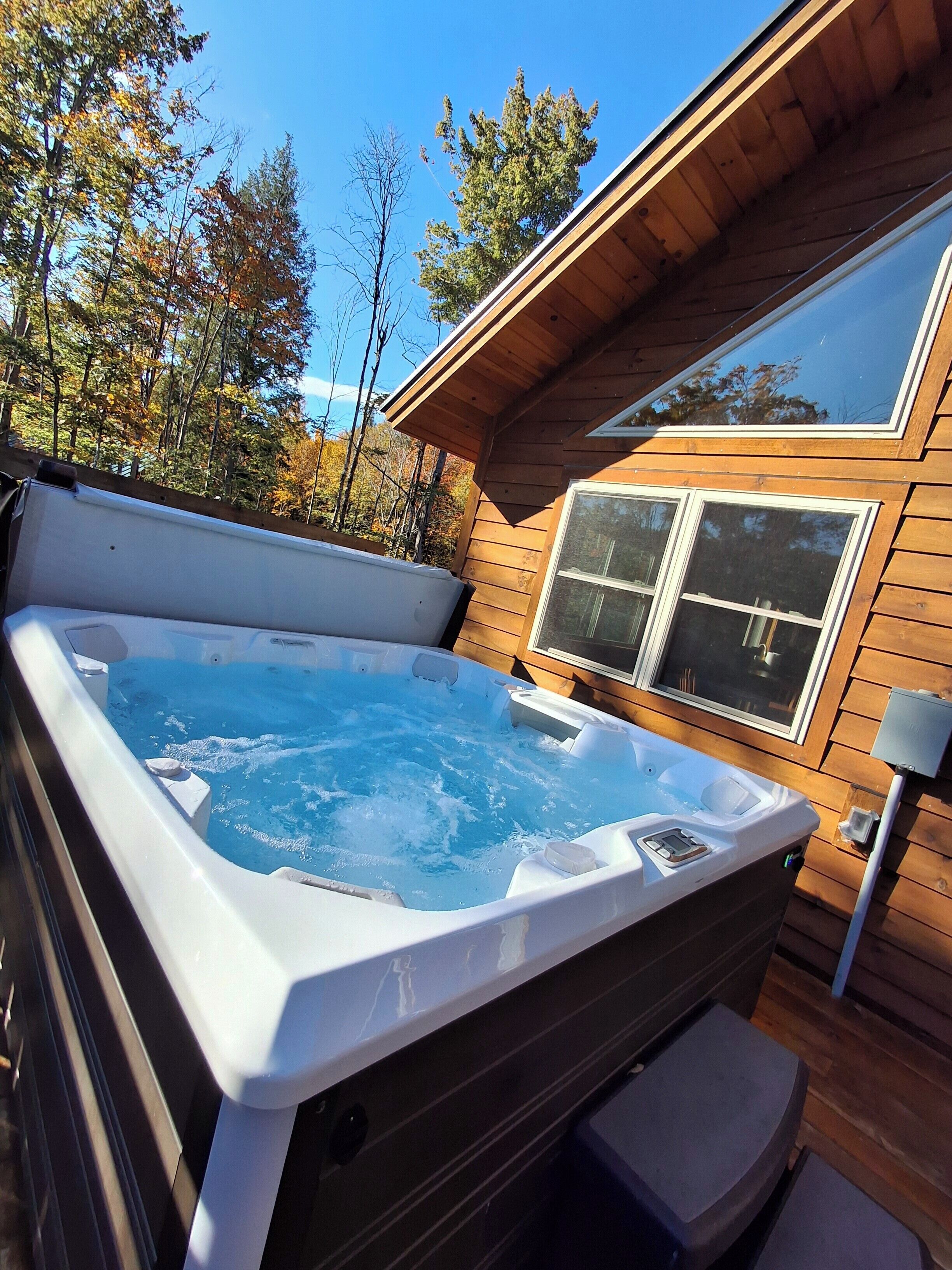 Baignoire à remous extérieure