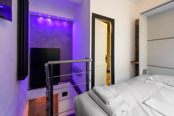 1 Schlafzimmer, Bügeleisen/Bügelbrett, Bettwäsche