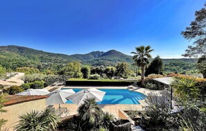 Et oppvarmet basseng