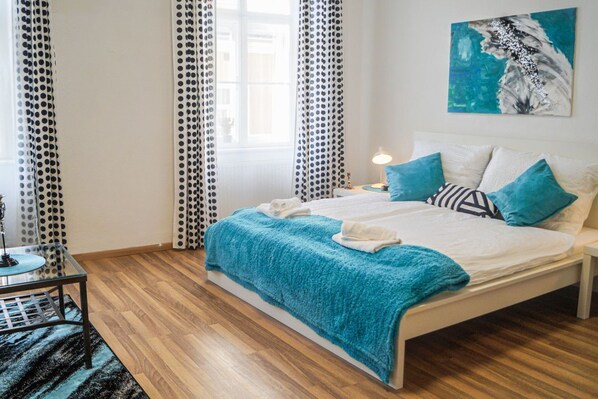 2 chambres, Wi-Fi, literie fournie